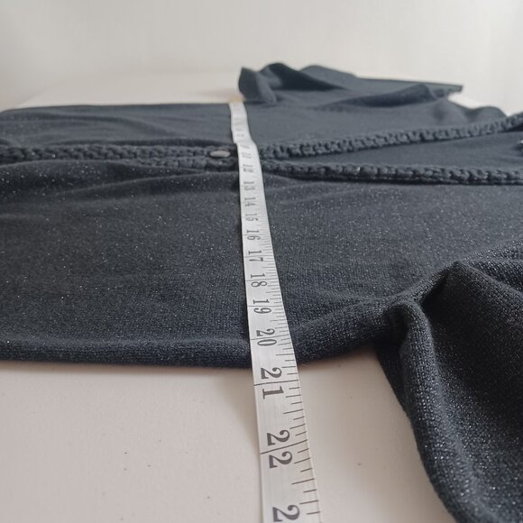 Jones Wear Studio One-button Shimmer Cardigan - Picture 11 of 16